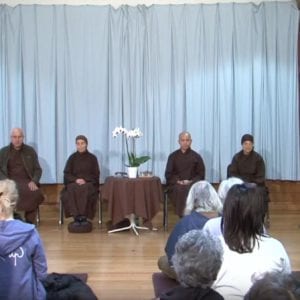 Sr. Dieu Nghiem, Br Pháp Hữu, Sr Từ Nghiêm e Br. Phap Ban: Domande e risposte del 3 maggio 2018