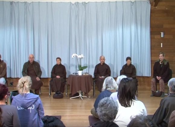 Sr. Dieu Nghiem, Br Pháp Hữu, Sr Từ Nghiêm e Br. Phap Ban: Domande e risposte del 3 maggio 2018